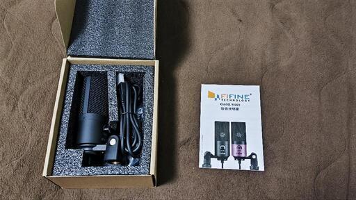 「新品未使用」fifine K669　コンデンサーマイク