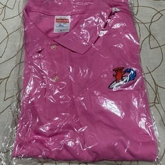 新品未開封　チーバくんドライポロシャツサーフィン　ピンク　Ｌサイズ
