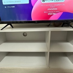 【無料】テレビ台 白