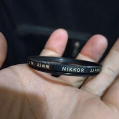 nikkor L1A 52ミリ　レンズフィルター