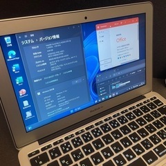 美品 最新 ssd windows11 macbook office2021の画像