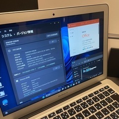 美品 最新 ssd windows11 macbook office2021の画像