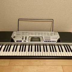 電子キーボード　Casio CTK-496　※キーボードケース付き！