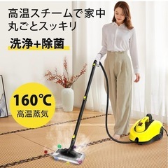 スチームクリーナー 家庭用 掃除 高圧洗浄機の画像