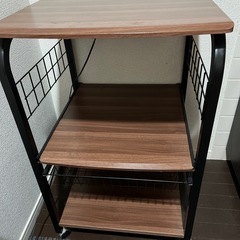 スチールレンジ台 クロノス 3段タイプ