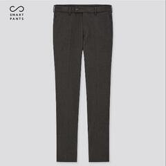 UNIQLO ヒートテックスマートスリムフィットパンツ グレーの画像
