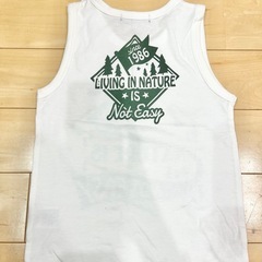 新品タグ付き　120cm タンクトップ　の画像