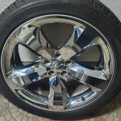 ダッジチャージャー純正245/45r20スタッドレスの画像