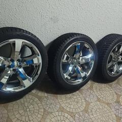 ダッジチャージャー純正245/45r20スタッドレス