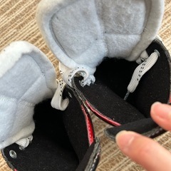 アイスホッケー　スケート靴　子供用　ジュニア　18cm美品の画像