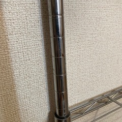 スチールラック　フック付きの画像