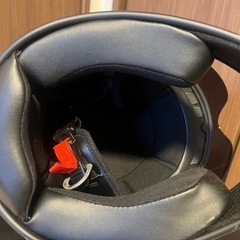 雷神　RAIJIN ヘルメット Mサイズ ダークスモークシールド付きの画像