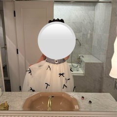 リボンチュールスカート