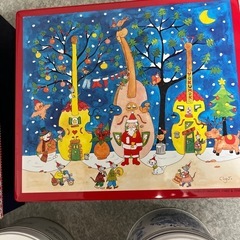 ヨックモック他空き缶セットの画像