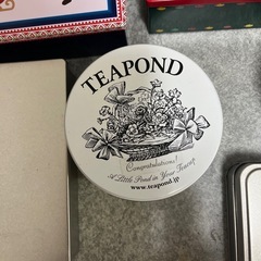 ヨックモック他空き缶セットの画像