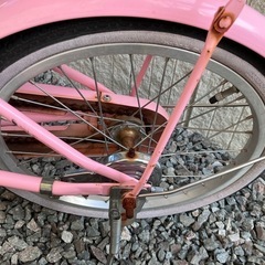 【ジャンク品】　ブリヂストン　子供用自転車　18インチ
の画像