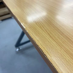 【美品‼️】ヒメプラ コンセント付きパソコンデスク システムデスク デスク 机 TDZ-1100NHの画像