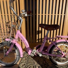 14インチ　子ども用自転車　走る止まる曲がるOK