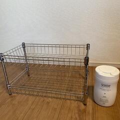 洗面所 台所 棚下収納ラックの画像