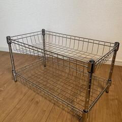 洗面所 台所 棚下収納ラック