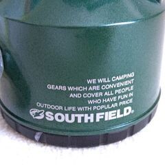 SOUTH FIELD 蛍光灯 6W リモート ランタン SF-RU グリーン色 防滴仕様 災害 停電 地震 防災 キャンプ 懐中電灯 昭和 レトロの画像