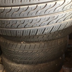 ② 155/65R13  アルミホイールとノーマルタイヤの4本セットの画像