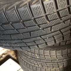 ①175/65R14  アルミホイールとスタッドレスタイヤの4本セットの画像