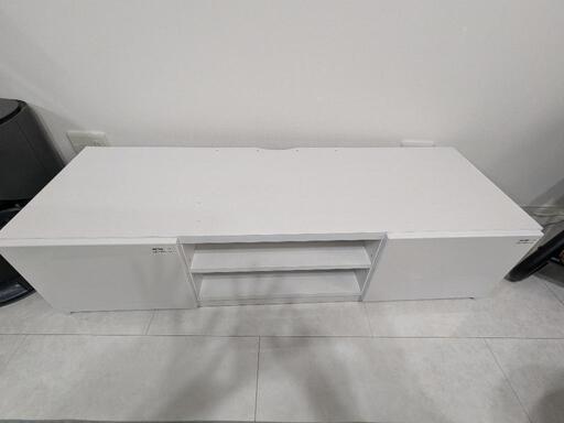 白色テレビ台