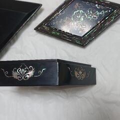 珍品、中国古美術、菱形、宝石箱、小物入れの画像