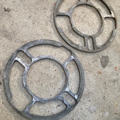 2,000円→50%オフ ４枚セット ホイールスペーサー 5ミリ 2枚 8ミリ 2枚 カスタム ドレスアップ ドリフト ホイールの画像