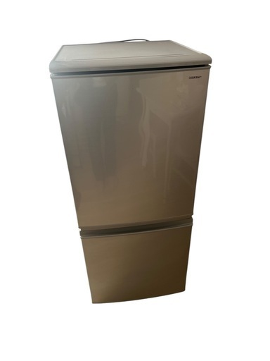 【八戸市内配送無料】140L  冷蔵庫  2017年式 SHARP SJ-D14D-S シルバー