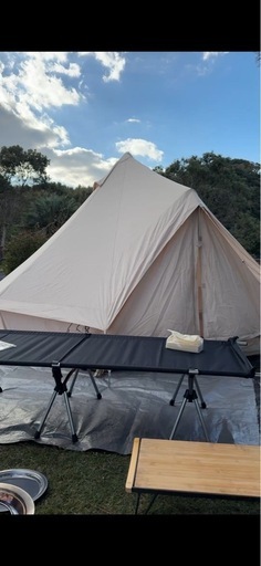 グランピング　テント　Nordisk 煙突カスタム済　薪ストーブ可能　冬キャンプ