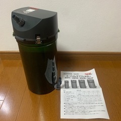 【決まりました】   
エーハイム2213型サブフィルター