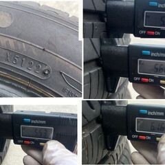 早いもの勝ち　引き取り限定 ダンロップ エナセーブ　DUNLOP ENASAVE RV505 155/65R14 22年製　4本 中古タイヤ　バリ山　8分山の画像