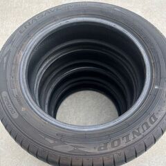 早いもの勝ち　引き取り限定 ダンロップ エナセーブ　DUNLOP ENASAVE RV505 155/65R14 22年製　4本 中古タイヤ　バリ山　8分山の画像