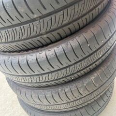 早いもの勝ち　引き取り限定 ダンロップ エナセーブ　DUNLOP ENASAVE RV505 155/65R14 22年製　4本 中古タイヤ　バリ山　8分山の画像