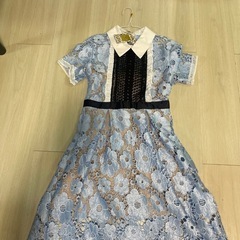 花柄ワンピース　可愛い　未使用9号程度