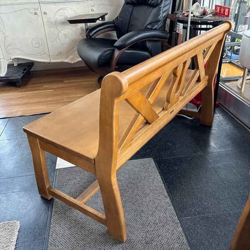 N】 karimoku rustic カリモク ルスティック ベンチ 長椅子