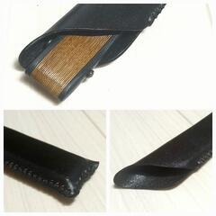 ●姫路レザー●Handmade 扇子ケースカバーの画像