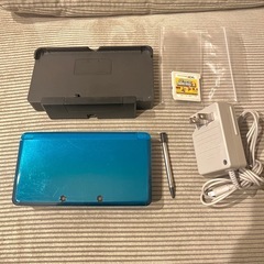  3DSアクアブルー【ソフトおまけ付】