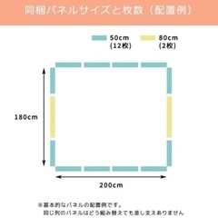 年内限定でお値引き！ベビーサークル200×180サイズの画像