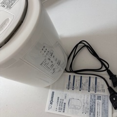 一度使用のみ　象印2024年製　スチーム加湿器
