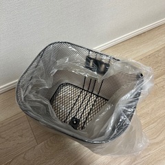 新品　自転車用前かごの画像