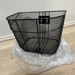 新品　自転車用前かごの画像