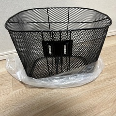 新品　自転車用前かごの画像