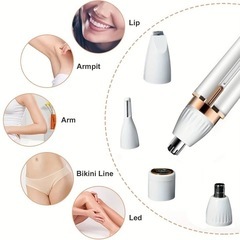 脇、脚、ボディ、ムダ毛のトリミング 4-In-1 女性用電気脱毛器の画像
