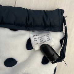 抱っこ紐ケープ　ダウンの画像