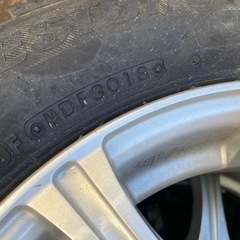 ブリヂストン スタッドレスタイヤホイール付き(ブリザック)4本セット　155/65R13の画像