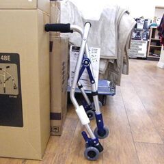 未使用 ミニフィット XS-148E 超小型 折りたたみ式 四輪歩行器 ユーバ産業 歩行器 介護 札幌市厚別区 厚別店の画像