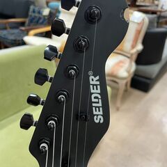 🎸エレキギター🎸SELDER🎸STC-04🎸ブラック🎸No.4260🎸の画像